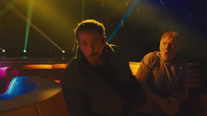 Harrison Ford y Ryan Gosling en Blade Runner 2049