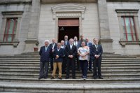 El presidente de la Cámara gallega subraya el deber de los cargos públicos de "cumplir y hacer cumplir" la Constitución