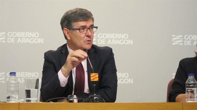 El consejero de Presidencia de Aragón, Vicente Guillén         