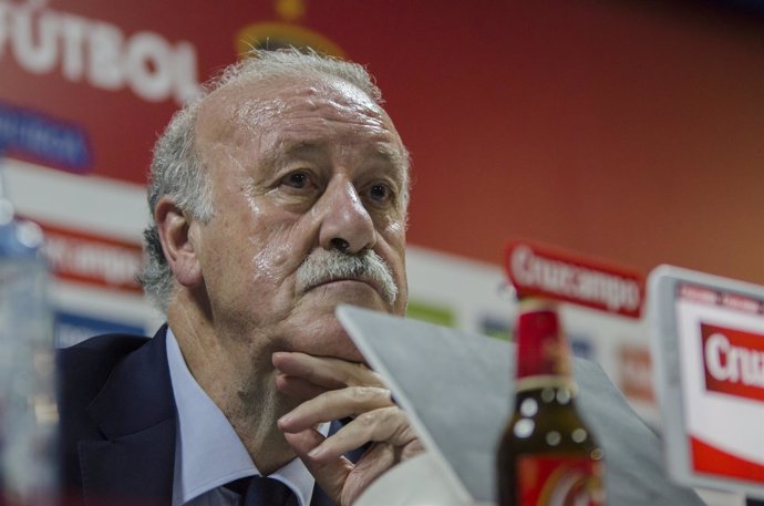 Vicente del Bosque, entrenador de la selección española