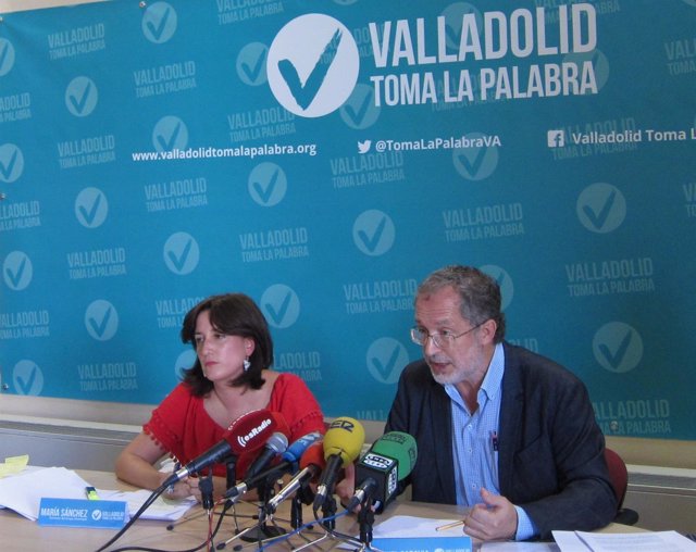Los concejales de VTLP María Sánchez y Manuel Saravia