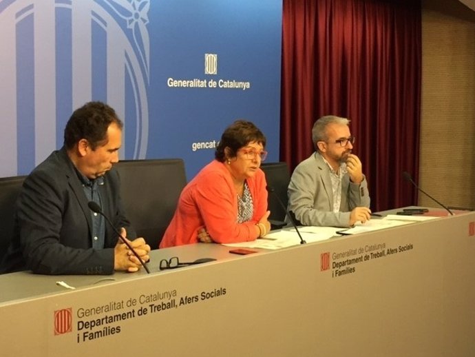 Enric Vinaixa, Dolors Bassa y Josep Ginesta