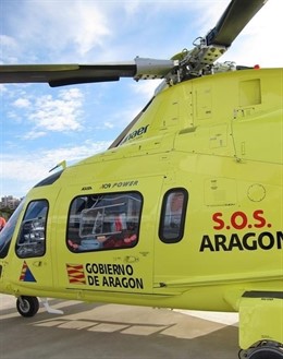 Helicóptero del servicio 112 SOS Aragón 