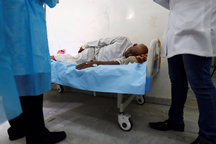 Brote de cólera en Yemen