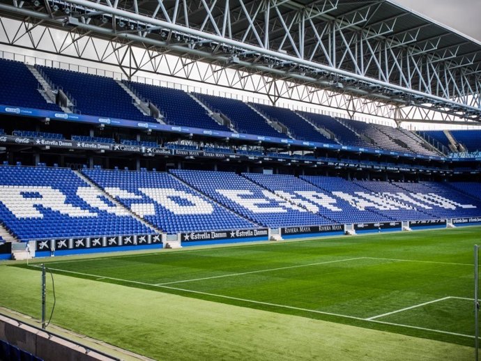 Graderia del RCDE Stadium