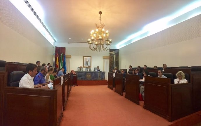 Pleno de la Diputación de Huelva del mes de junio 2017.