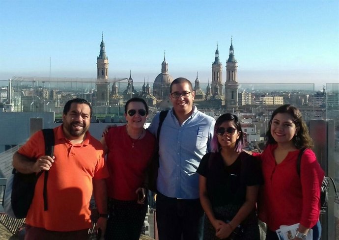 Periodistas mexicanos en Zaragoza