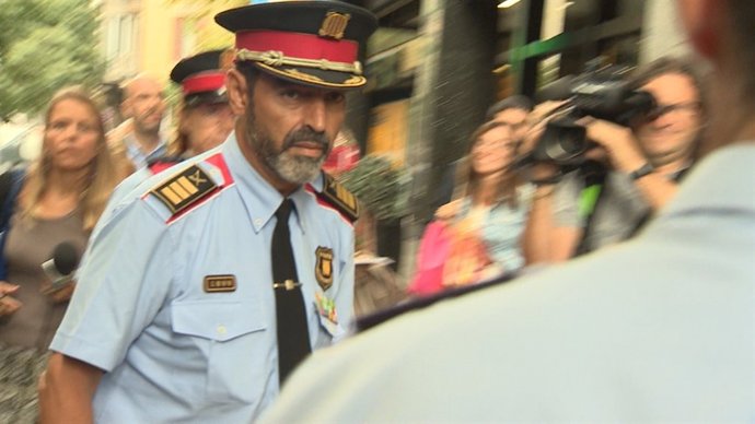 El major de Mossos d'Esquadra, Josep Lluís Trapero