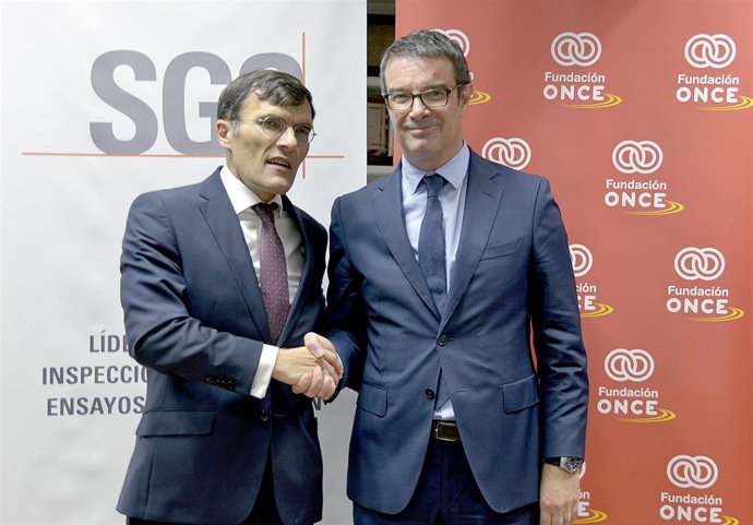 Acuerdo Fundación ONCE y SGS 