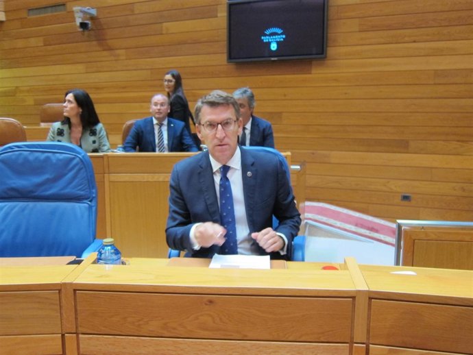 Alberto Núñez Feijóo.                           