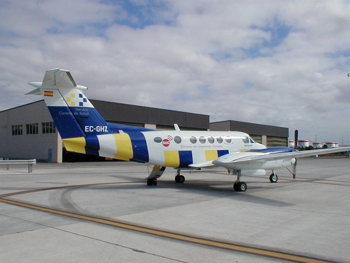 Avión Medicalizado Del Servicio De Urgencias Canario (SUC)