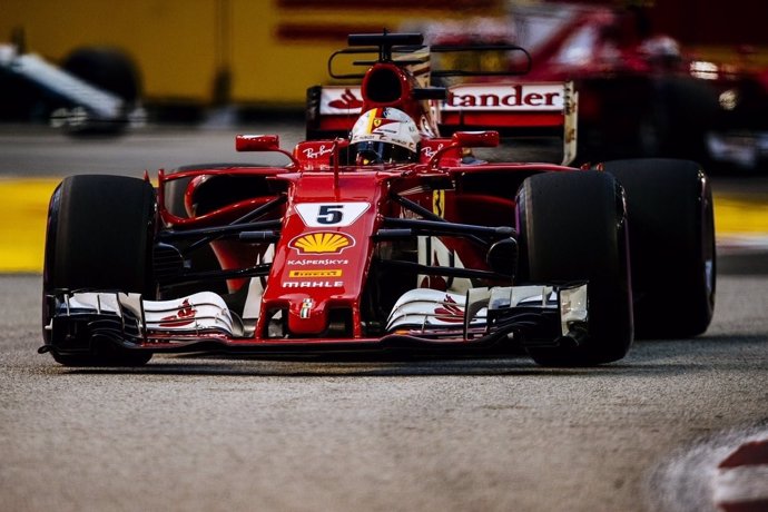 Sebastian Vettel Singapur