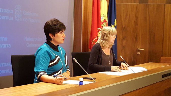 María Solana y Ana Ollo.