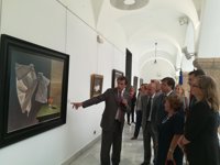 Vara destaca el "valor" de la obra del artista Jaime de Jaraíz como "explosión de neorrealismo" para los jóvenes