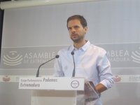 Podemos Extremadura lamenta que el Rey "suscribió las hipótesis del PP" en su discurso