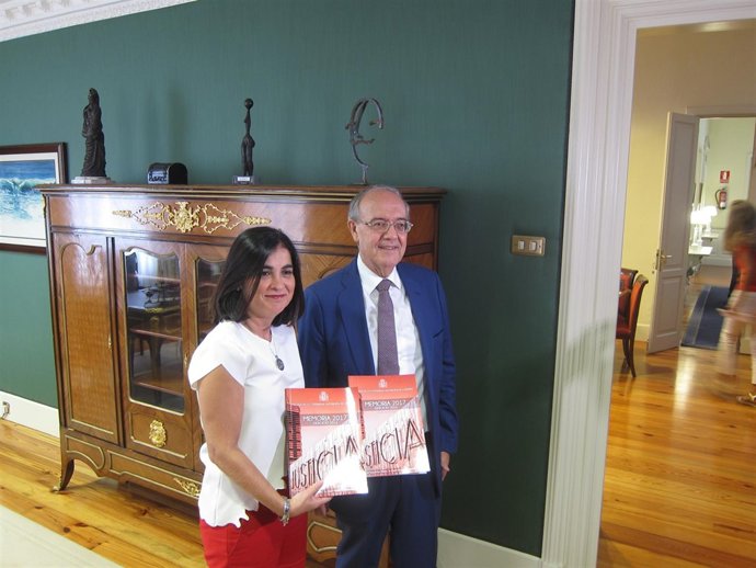 Entrega de la Memoria de la Fiscalía                      