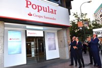 Santander empieza a integrar las marcas Popular y Pastor