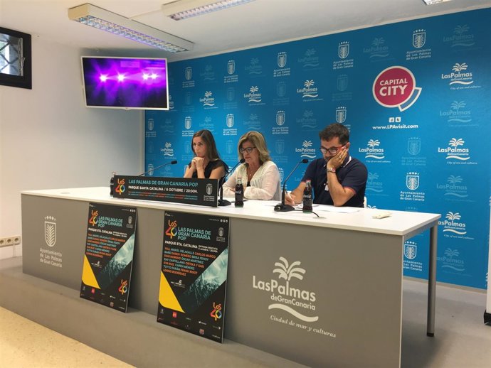 Presentación de Los 40 Las Palmas de Gran Canaria POP