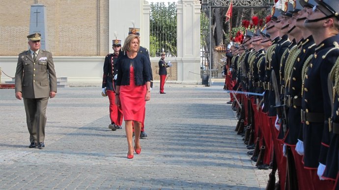 Cospedal ha visitat aquesta tarda l'Acadèmia General Militar 