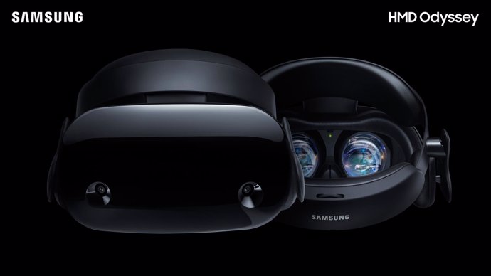 Casco de realidad mixta HMD Odyssey, de Samsung