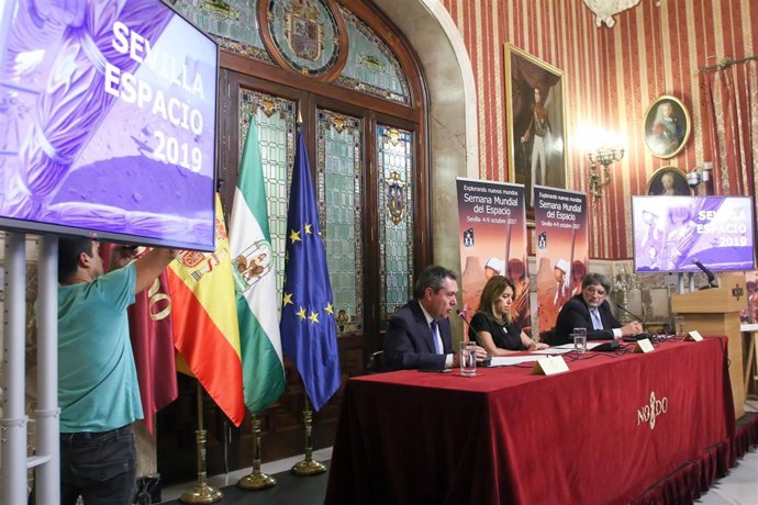 Presentación de la capitalidad europea del espacio en Sevilla