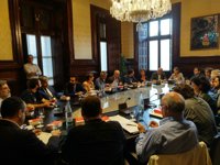 1-O.- Los letrados del Parlamento catalán avisan a Forcadell de que "debe impedir" la DUI