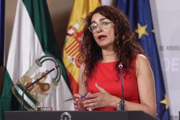 La consejera de Hacienda y Administración Pública, María Jesús Montero