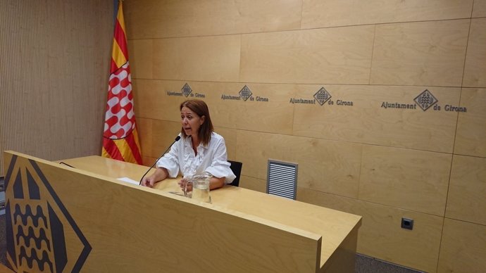 Marta Madrenas, alcaldesa de Girona