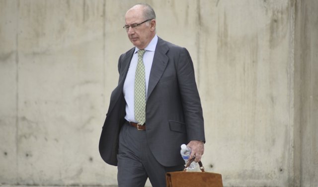 Rodrigo Rato declara en la Audiencia Nacional por Gürtel