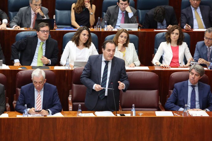 Jaime Gonzalez Taboada en la Asamblea de Madrid