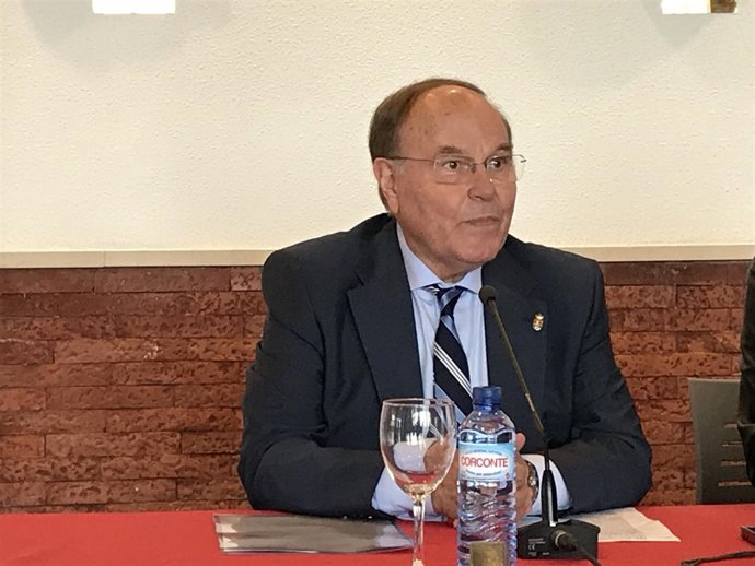 César Nómbela en una rueda de prensa este jueves