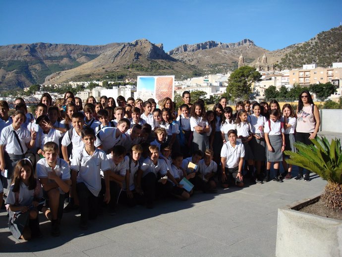 Escolares en el 'Disfruta Jaén capital'                   