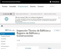 La web municipal ofrece información sobre las ITE a pasar por los edificios, sus resultados o expedientes disciplinarios