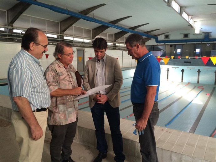 Visita de Guevara a las instalaciones.