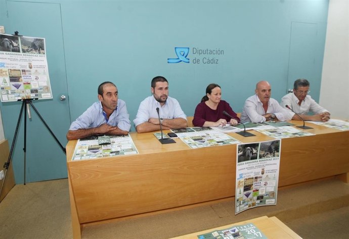 Diputación acoge la presentación de la feria de ganado de Benaocaz