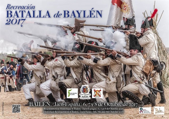 Cartel de la Recreación de la Batalla de Bailén 2017.