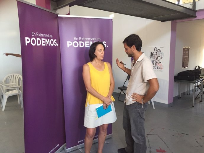 Carolina Bescansa y Álvaro Jaén