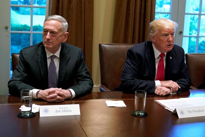 Donald Trump y James Mattis