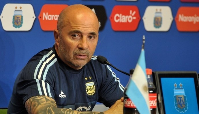 Jorge Sampaoli, tècnic de l'Argentina
