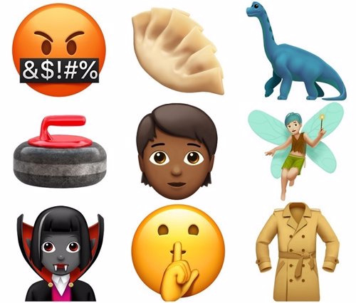 Nuevos emojis de Apple para iOS 11.1