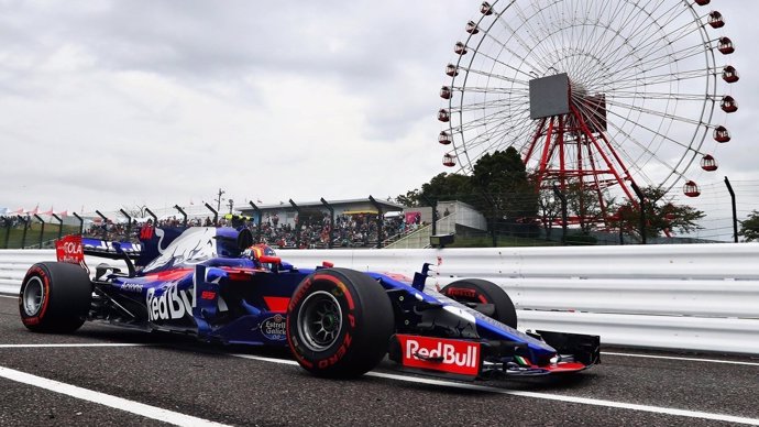 Carlos Sainz (Toro Rosso) en el GP Japón