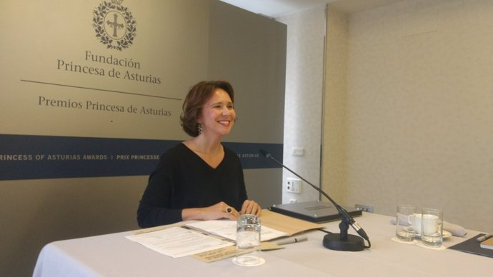 La directora de la Fundación Princesa, Teresa Sanjurjo.