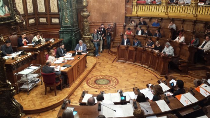 Ple de l'Ajuntament de Barcelona