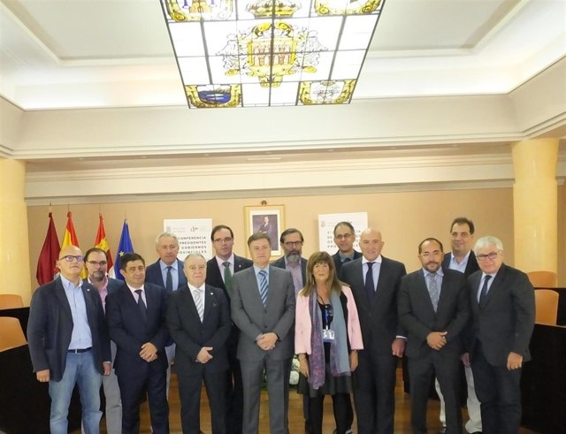 Presidentes de las diputaciones en la Conferencia
