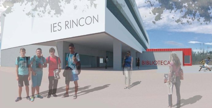IES Rincón proyecto maqueta educación junta