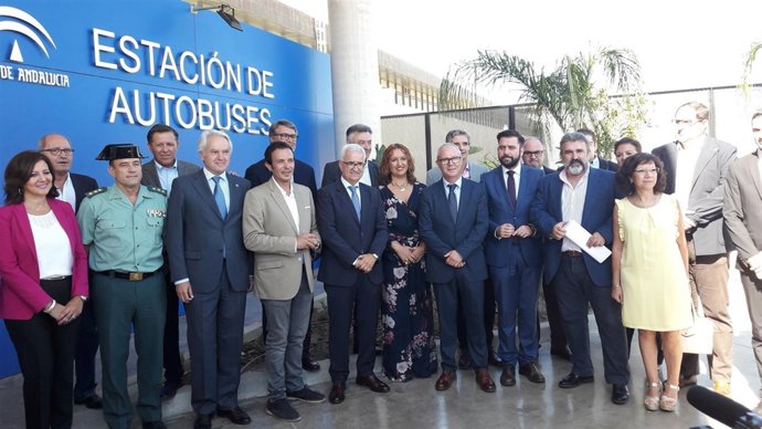 Inauguración de la estación de autobuses de Cádiz