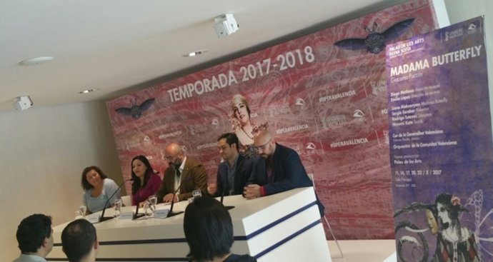 Presentación de Madama Butterfly