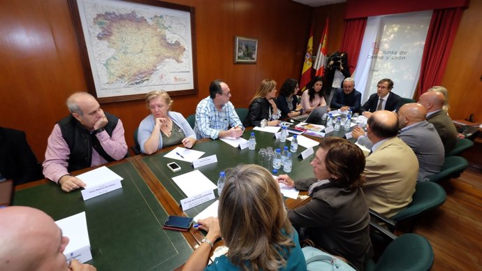 Imagen de la reunión para preparar la promoción de las Edades del Hombre