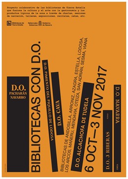 Cartel del programa 'Bibliotecas D.O.'