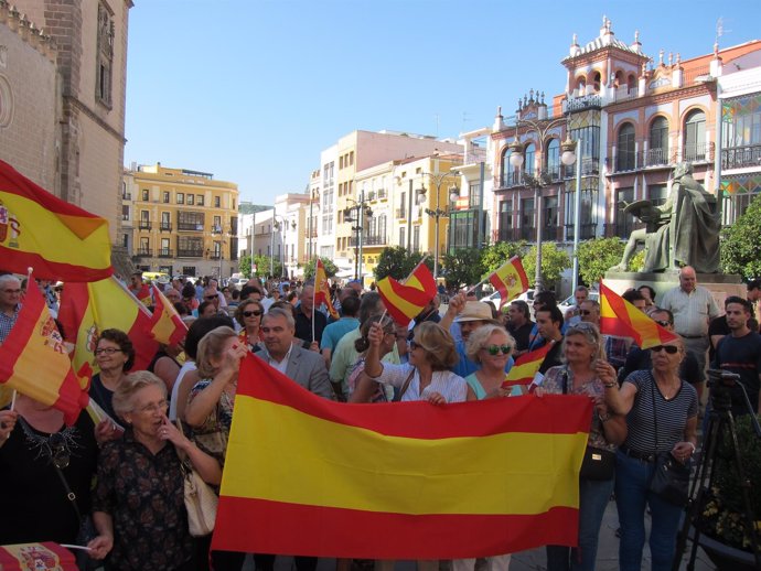 Concentración en Badajoz               